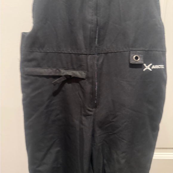 Kids Unisex Black Snow ski Bib Overalls Sz medium - Picture 9 of 9